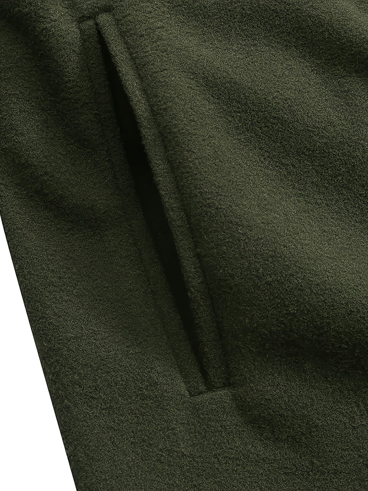 Manteau long femme en laine coupe évasée à col à revers 5