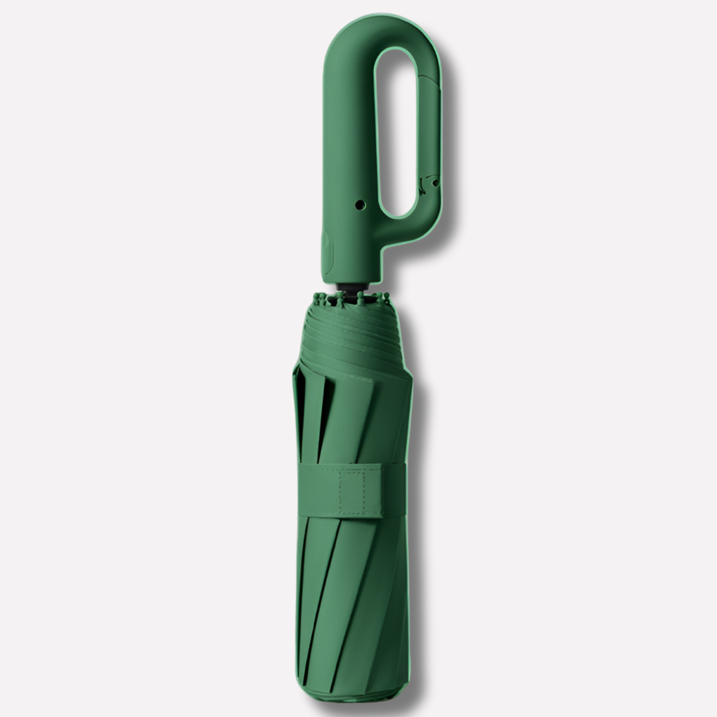 Parapluie pliant automatique tempête anti-vent à poignée ergonomique 2