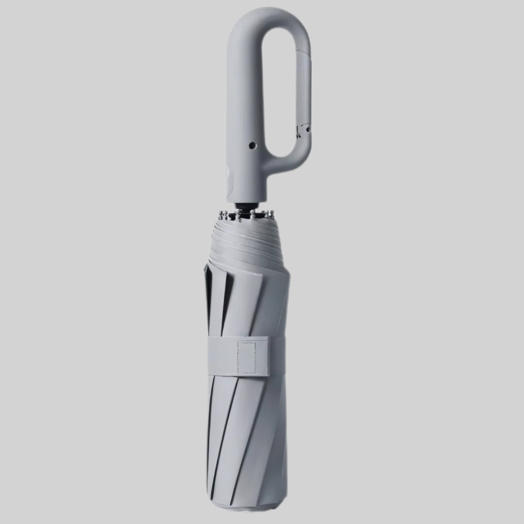 Parapluie pliant automatique tempête anti-vent à poignée ergonomique 5