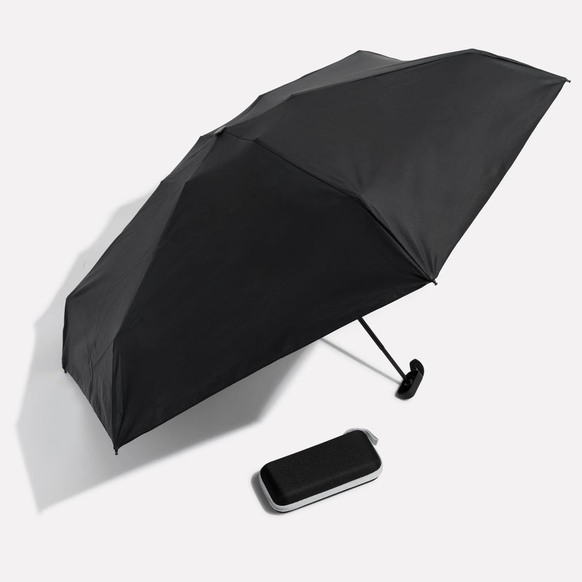 Parapluie pliant compact de poche avec étui déperlant et armature en acier 10