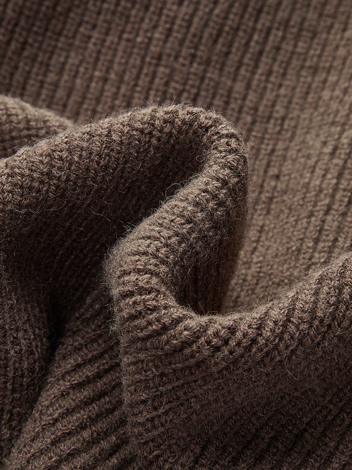 Pull en maille côtelée femme effet 2-en-1 à col rond 8