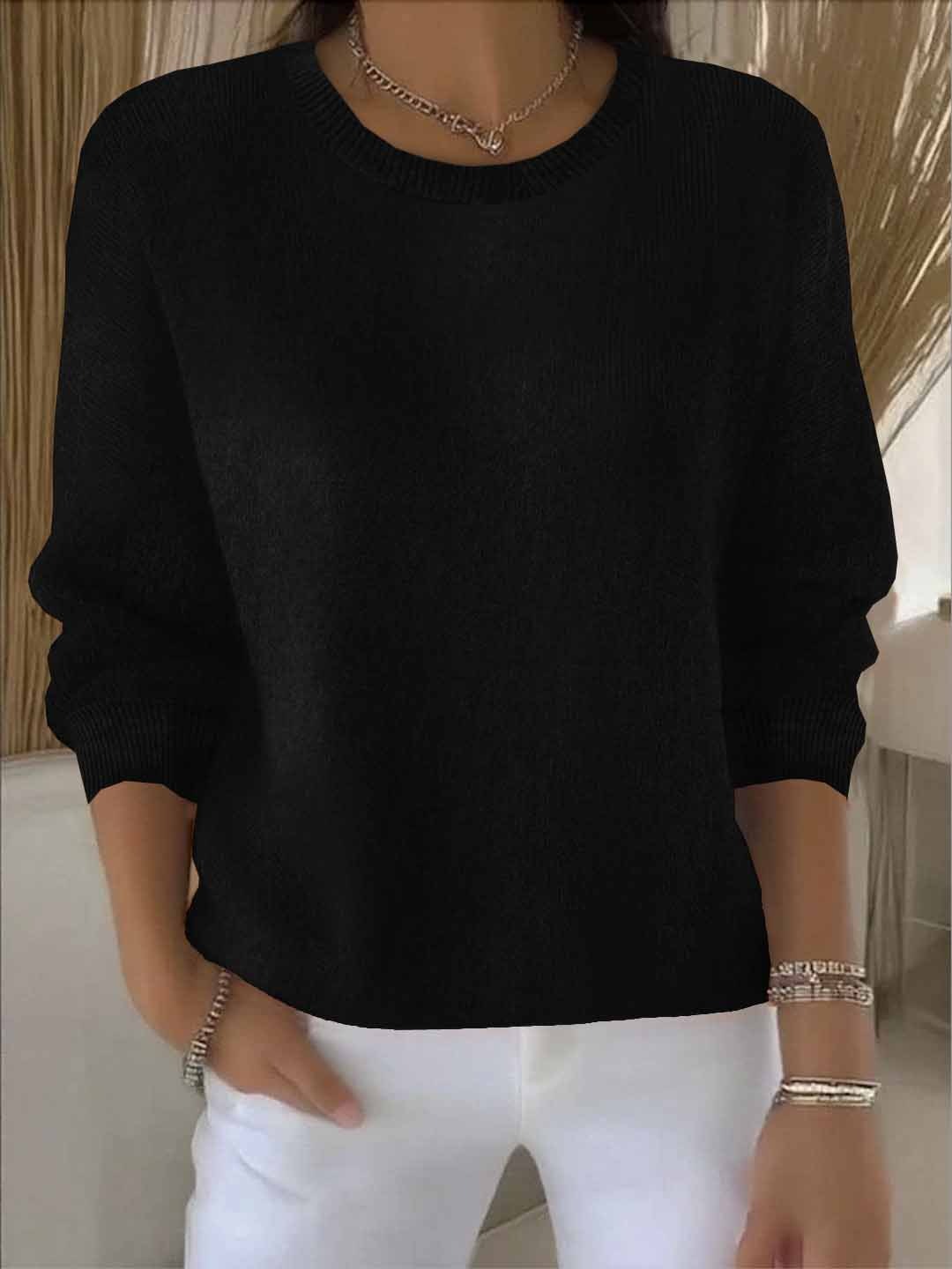 Pull en maille douce femme à coupe fluide 5