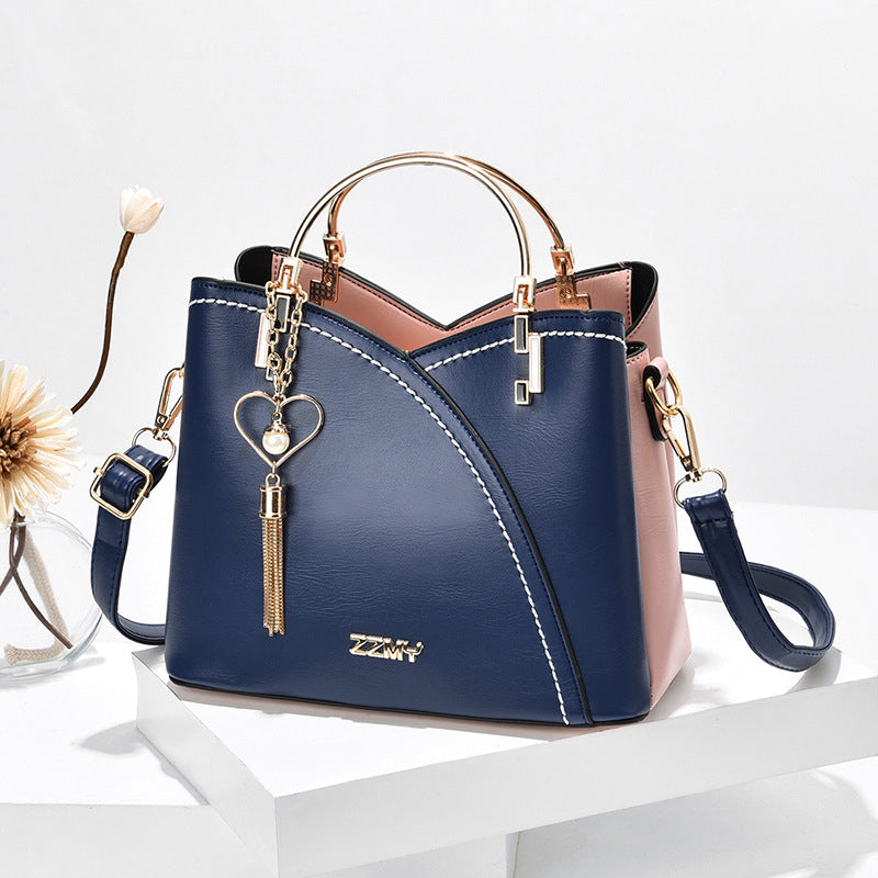 Sac à main femme en cuir compact avec bandoulière réglable 2