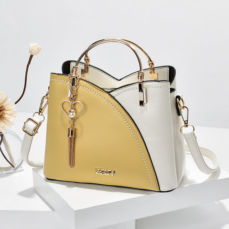 Sac à main femme en cuir compact avec bandoulière réglable 6