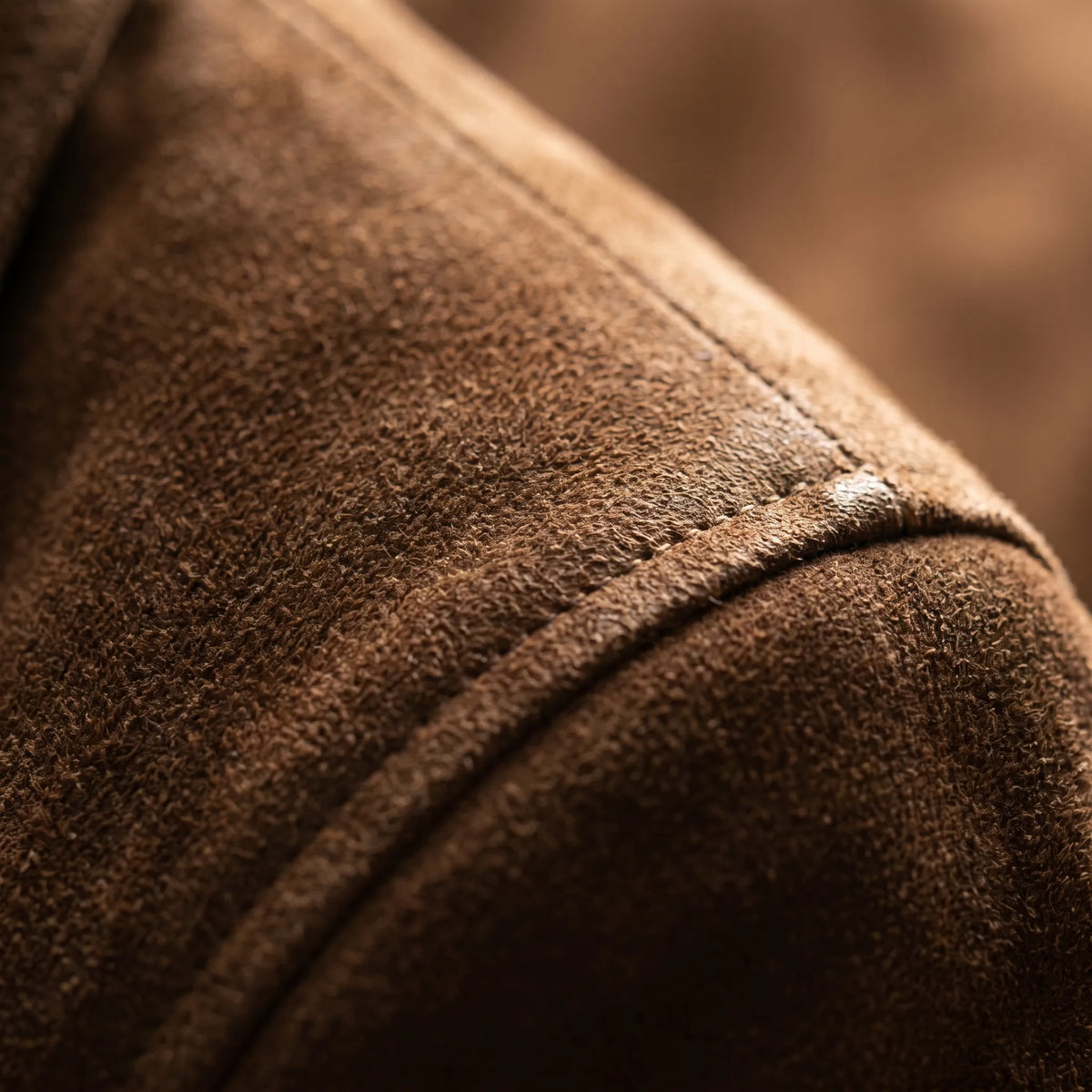Veste blazer femme effet daim à col cranté et boutonnage simple 3