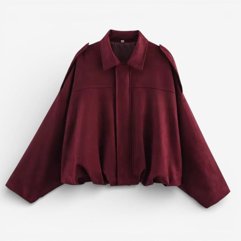 Veste mi-saison femme en polyester à fermeture éclair et col classique 8